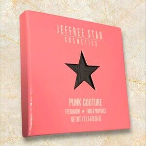 NEW Rare Discontinued Jeffree Star Cosmetics Eyeshadow Punk Couture Black JSC